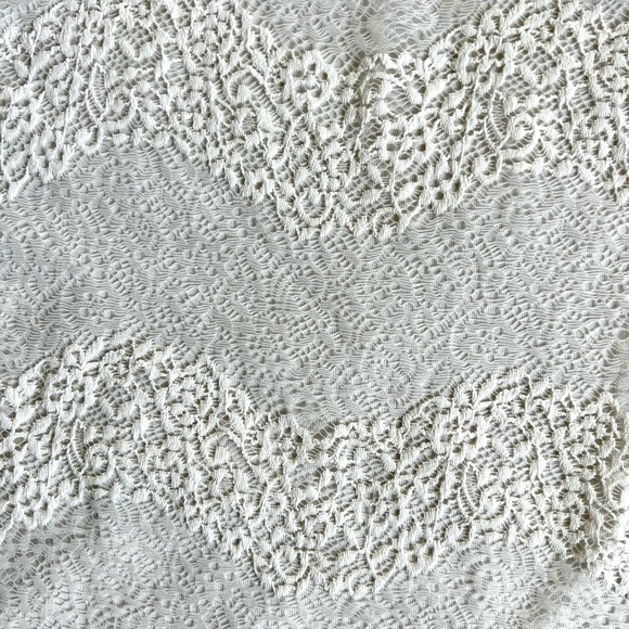 Calvin Klein lace t Shirt - white/cream - great preloved condition - Picture 3 of 7